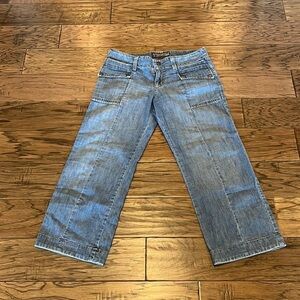 Joes Jeans Cargo Capri Mid Rise Size 27